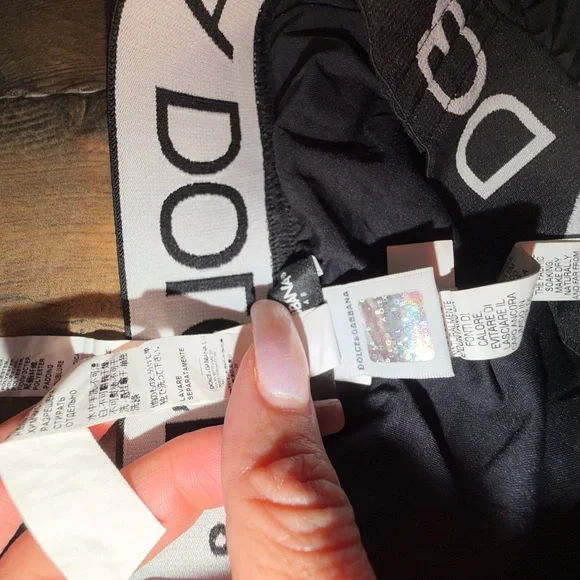 Dolce & Gabbana Black and White Logo Boxer Briefs - Picture 5 of 5